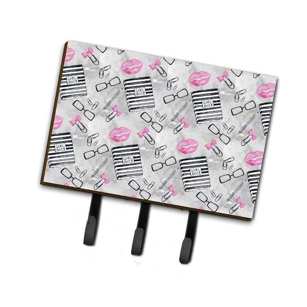Jensendistributionservices Watercolor Girl Boss Journaling Leash or Key Holder, 6 x 2 x 9 in. MI1717076 - main